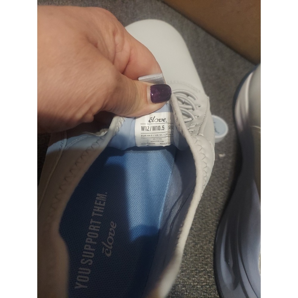 Clove Gray Matter‎ Classic Comfort Sneaker Nursing Shoes Women W12/M10.5 Men NIB - Picture 10 of 10